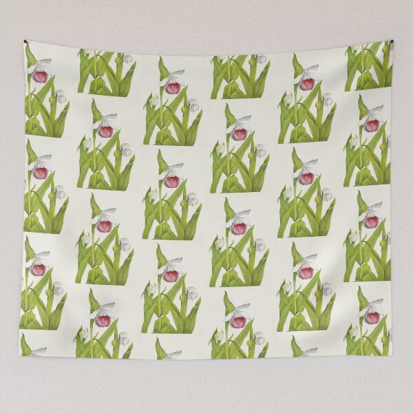 Item preview, Showy lady's slippers - Botanical Illustration designed and sold by chimakingthings.