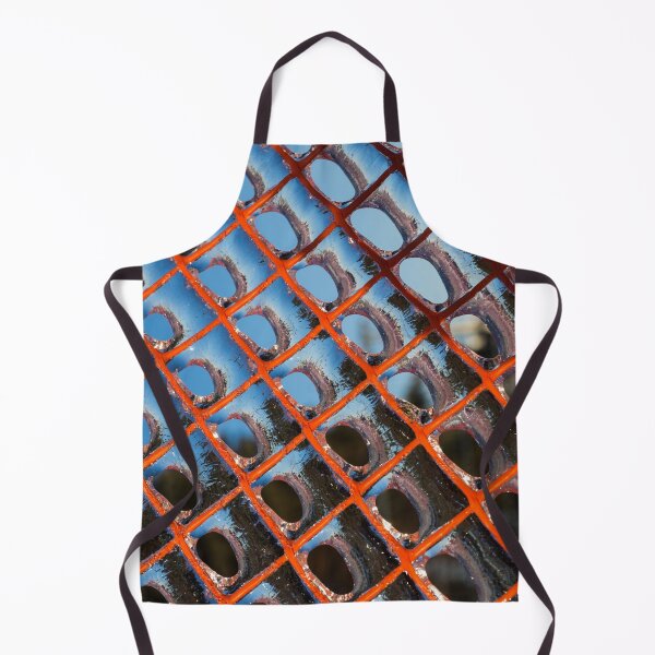 Item preview, Intricate Frozen Patterns in Orange and Blue designed and sold by Georgia Mizuleva.