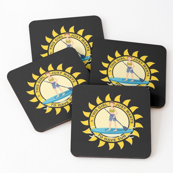 Item preview, Funny paddleboarding ~ This girl just wants to have sun designed and sold by oceanys.