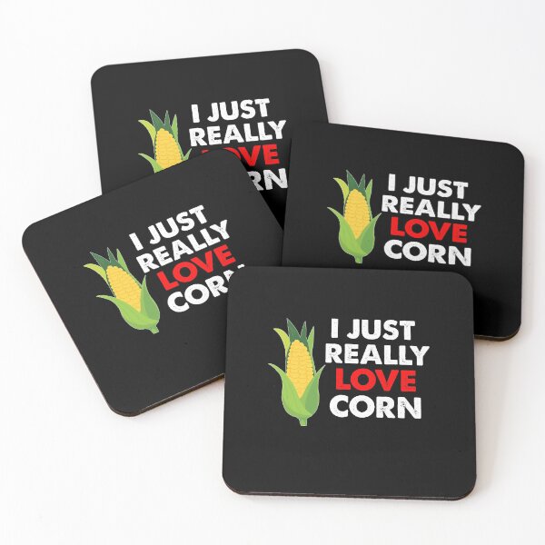 Item preview, I Just Really Love Corn, Corn On The Cob designed and sold by SportyDogShop.