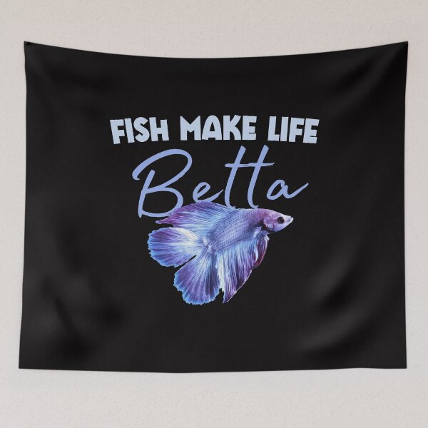 Item preview, Fish Make Life Betta - best gift idea  designed and sold by Live  Today.