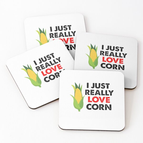 Item preview, I Just Really Love Corn, Corn On The Cob designed and sold by SportyDogShop.