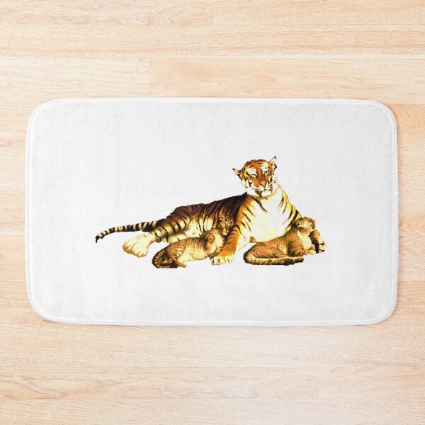 Item preview, tiger with cubs designed and sold by mrtom414.
