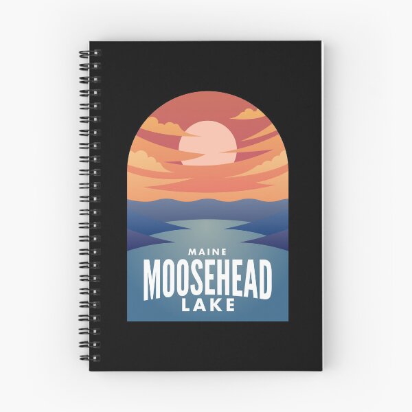 Item preview, Moosehead Lake ME Retro Sunset designed and sold by HalpinDesign.