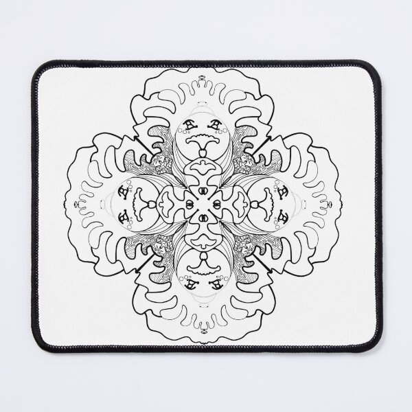 Item preview, black and white line pattern  designed and sold by tenkenryujin.