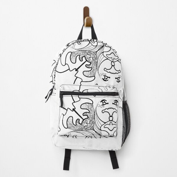 Item preview, black and white line pattern  designed and sold by tenkenryujin.
