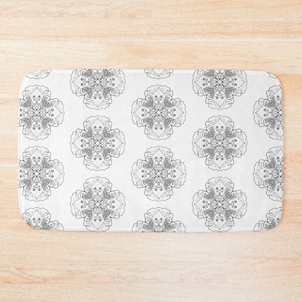 Item preview, black and white line pattern  designed and sold by tenkenryujin.