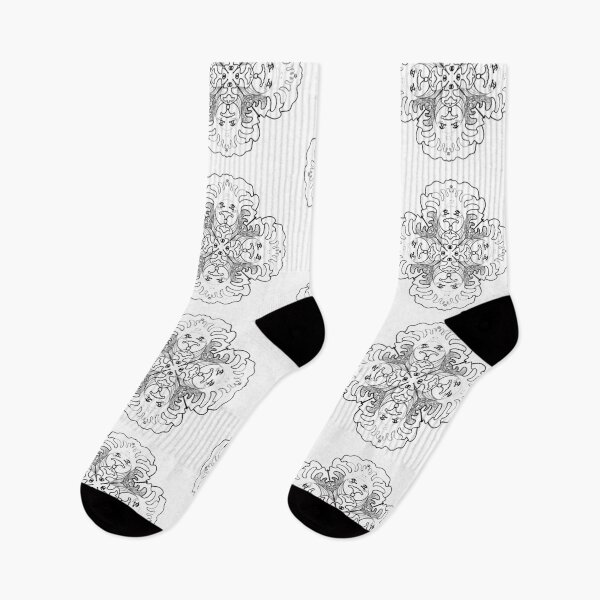 Item preview, black and white line pattern  designed and sold by tenkenryujin.
