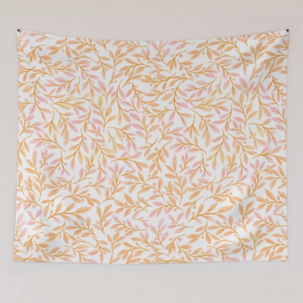 Item preview, Leaves and Berries | Autumn Orange designed and sold by RebeccaFlaherty.