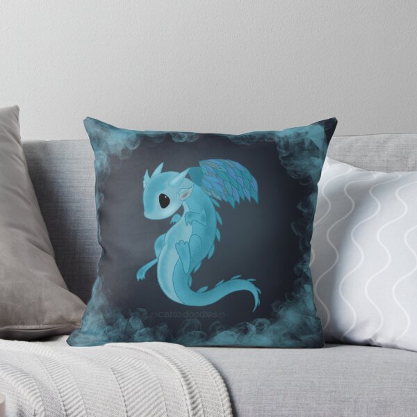 Item preview, Blue Crystal Dragon designed and sold by Cattodoodles.