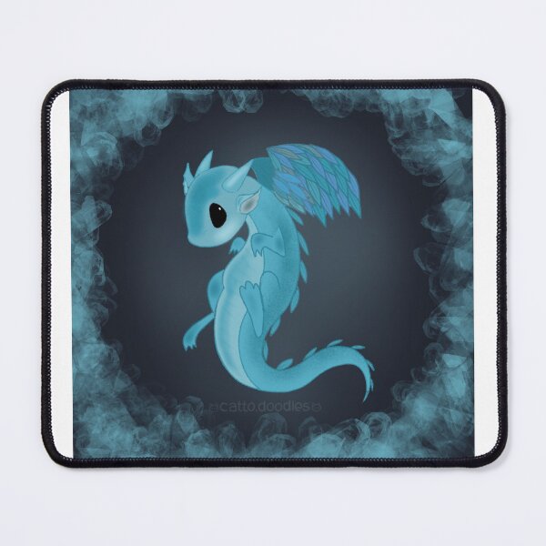 Item preview, Blue Crystal Dragon designed and sold by Cattodoodles.
