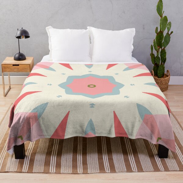Artikelvorschau, Modern Star Flower Pattern Artwork 08 Color 01 entworfen und verkauft von Stefanie Boike.