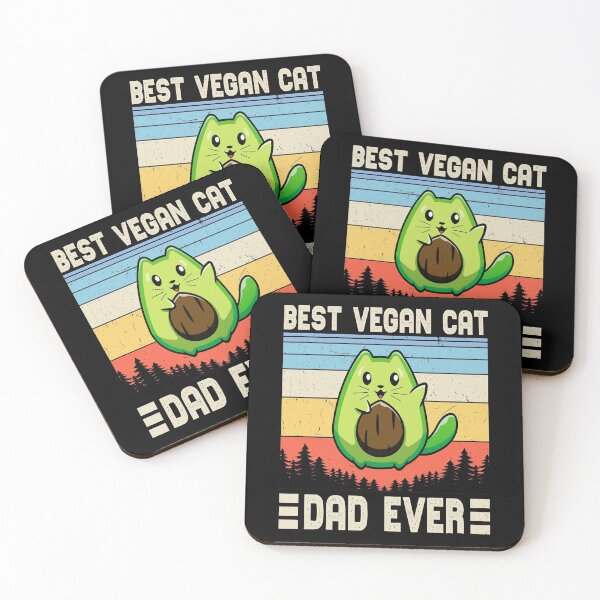 Item preview, Best Vegan Cat Dad Ever , Cat lover designed and sold by MoSaid.