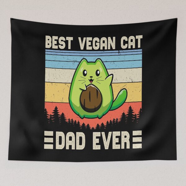 Item preview, Best Vegan Cat Dad Ever , Cat lover designed and sold by MoSaid.