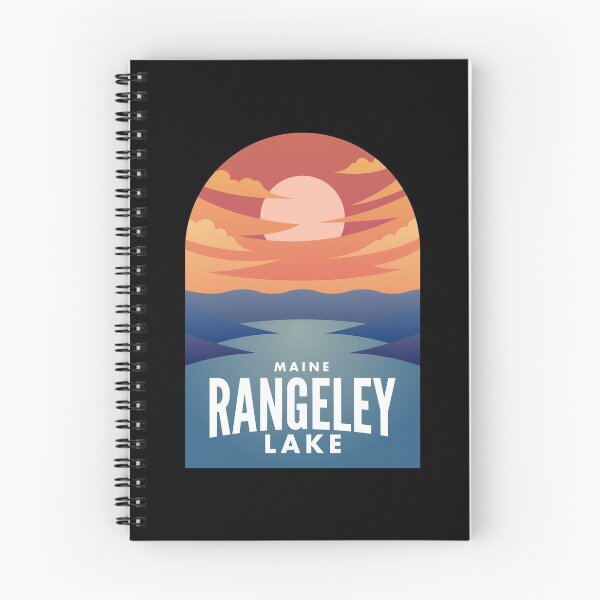 Item preview, Rangeley Lake ME Retro Sunset designed and sold by HalpinDesign.