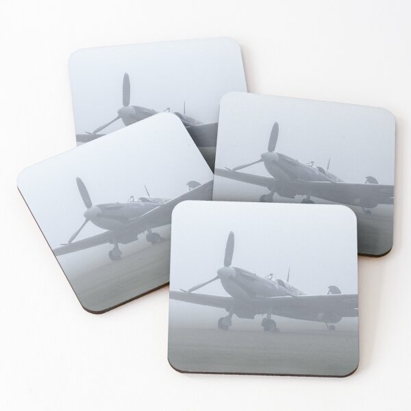 Item preview, RAF Spitfire Misty Morning designed and sold by Jakub Zurek.