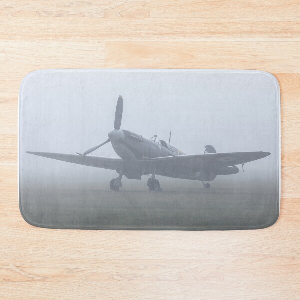 Item preview, RAF Spitfire Misty Morning designed and sold by Jakub Zurek.