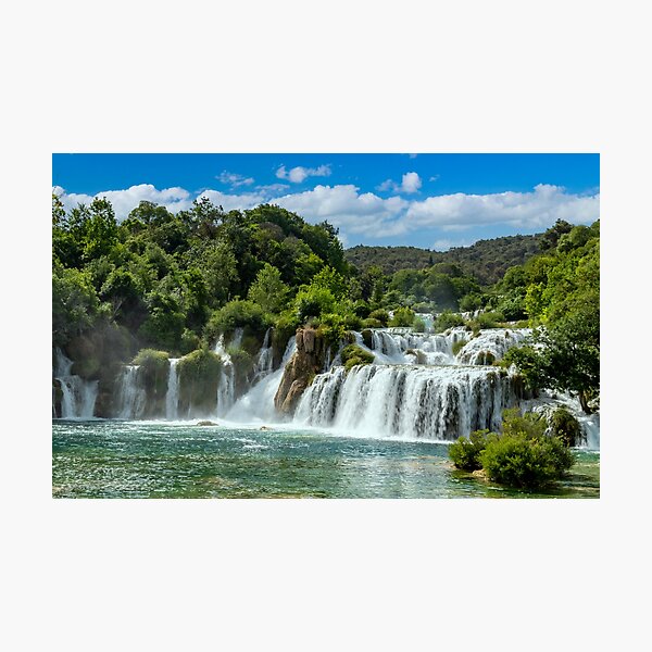 krka waterfalls Photographic Print