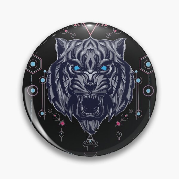 Item preview, geometric wolf designed and sold by capotees.