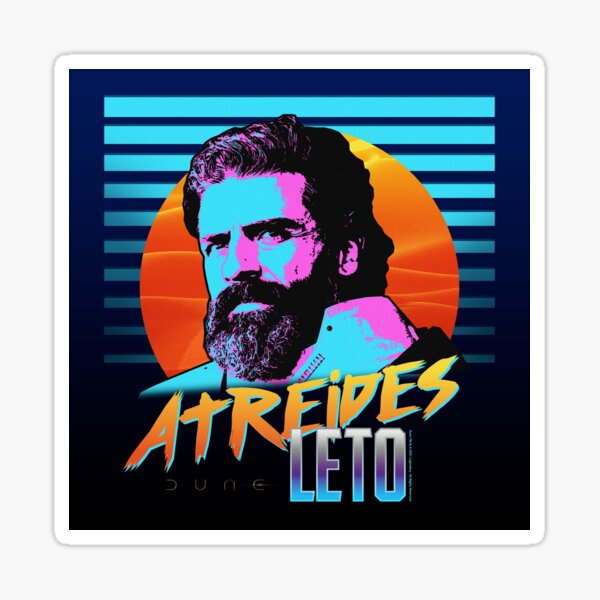 Item preview, Leto Atreides Dune (2021) Fan Art - Outrun style designed and sold by Luhmdesign.
