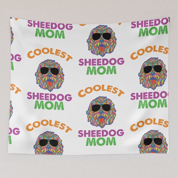 Item preview, Old English Sheepdog Mom, Sheepdog Mama designed and sold by SportyDogShop.