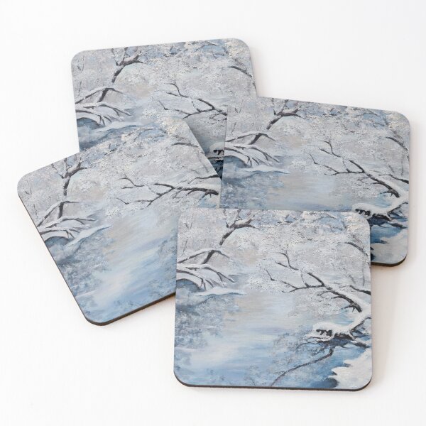 Item preview, Winter Breeze - snowy landscape designed and sold by Luna-Smith.