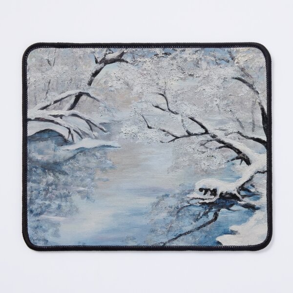 Item preview, Winter Breeze - snowy landscape designed and sold by Luna-Smith.