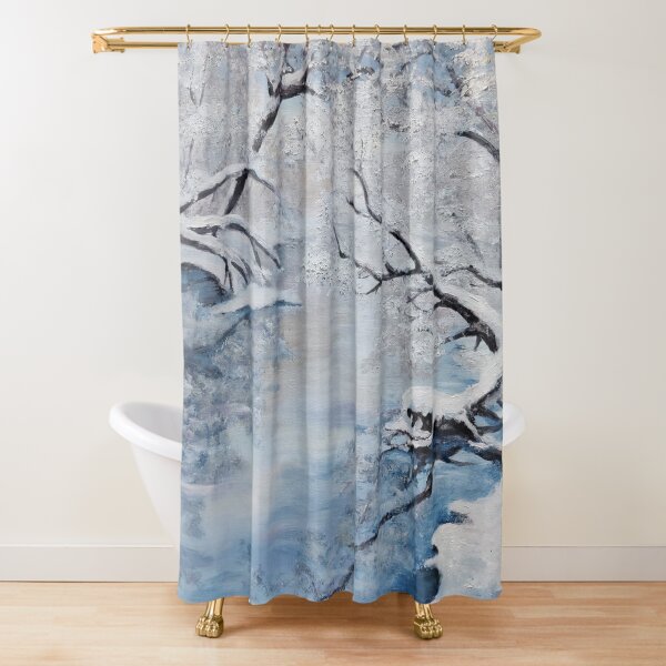 Item preview, Winter Breeze - snowy landscape designed and sold by Luna-Smith.