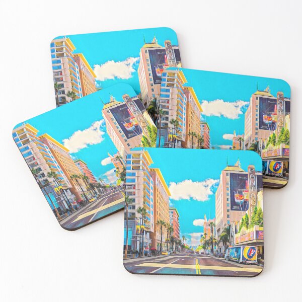 Item preview, Sunset Boulevard, Los Angeles designed and sold by Sofia-Draws.
