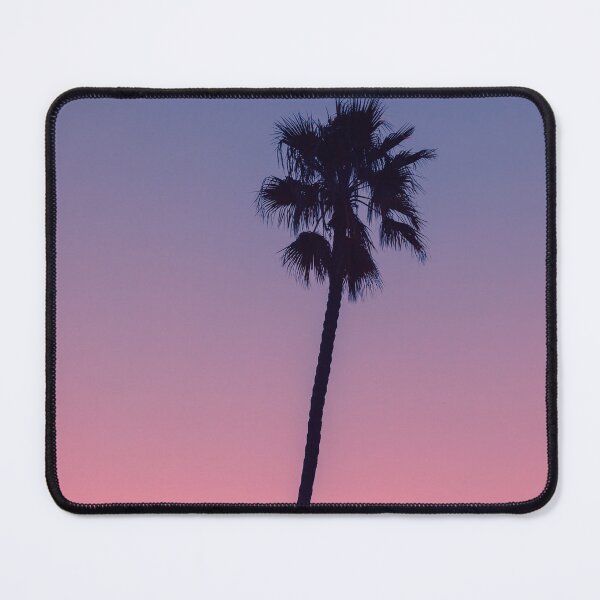 Item preview, Pink & Purple Sunset Palm Tree designed and sold by newburyboutique.