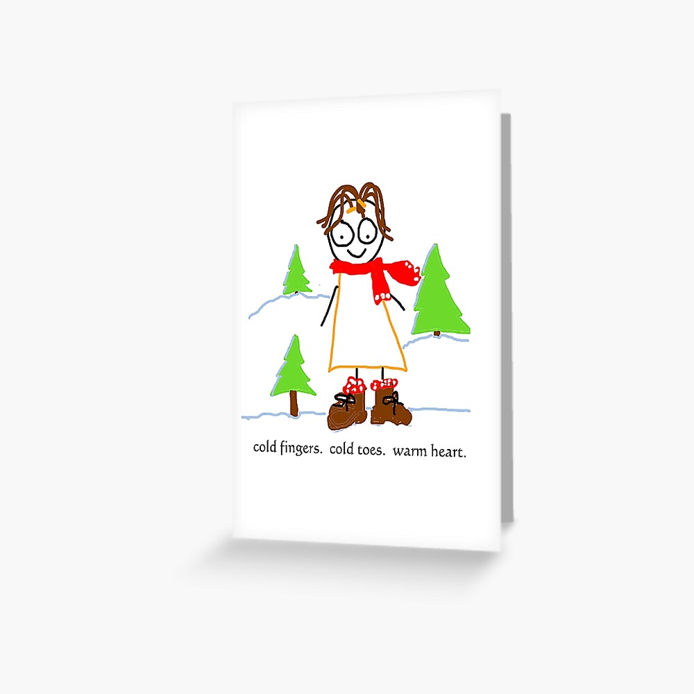 jenny quips: Winter Fun! Greeting Card