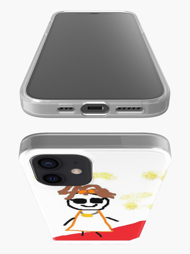 Alternate view of Jenny Quips: Rock Star! iPhone Case