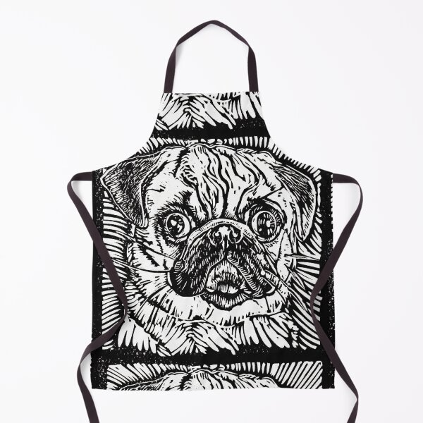 Item preview, Pug Illustration designed and sold by Go-Postal.