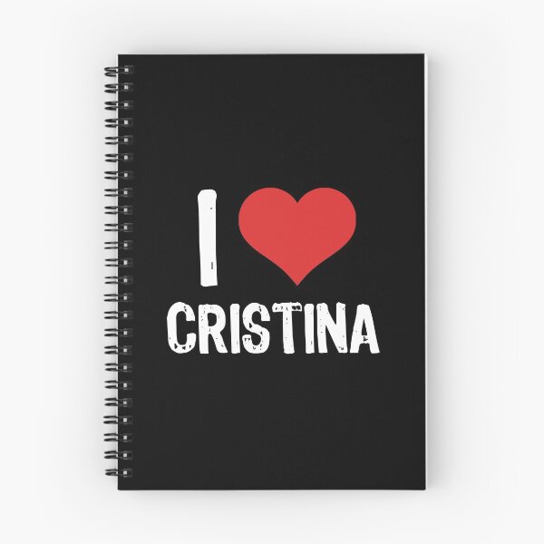 Item preview, I Love Cristina designed and sold by The "I Love Everything" Shop.