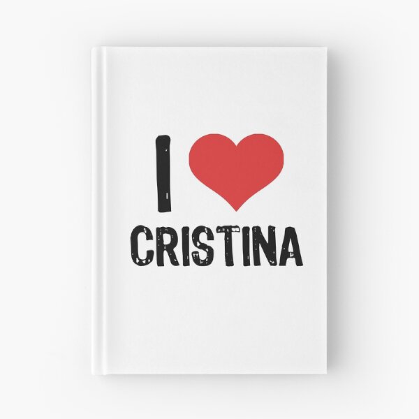 Item preview, I Love Cristina designed and sold by The "I Love Everything" Shop.
