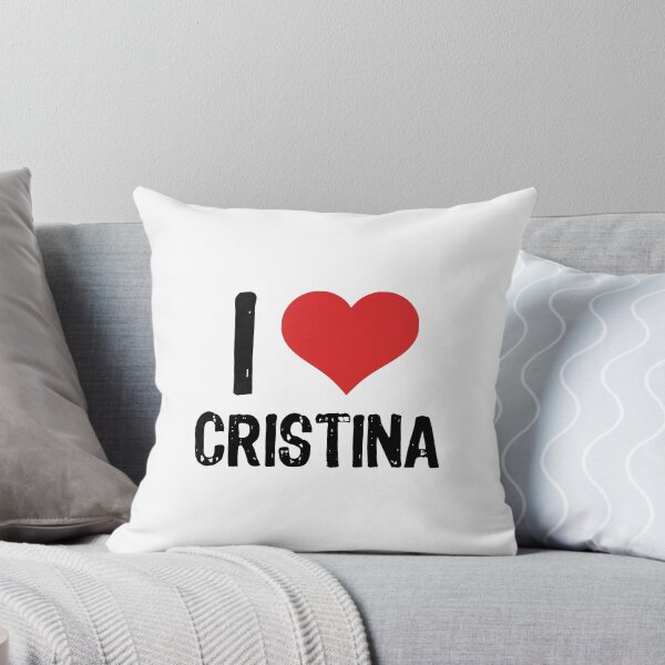 Item preview, I Love Cristina designed and sold by The "I Love Everything" Shop.