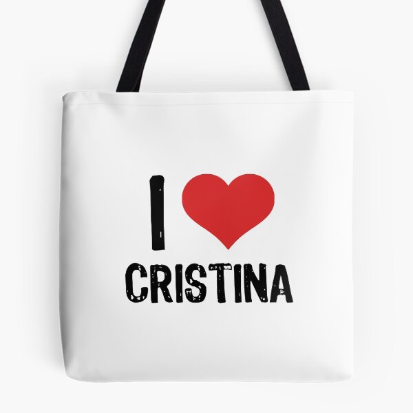 Item preview, I Love Cristina designed and sold by The "I Love Everything" Shop.