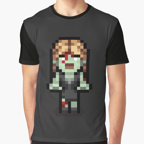 Item preview, Pixel Art Zombie "Sharon" designed and sold by fallinfrog.