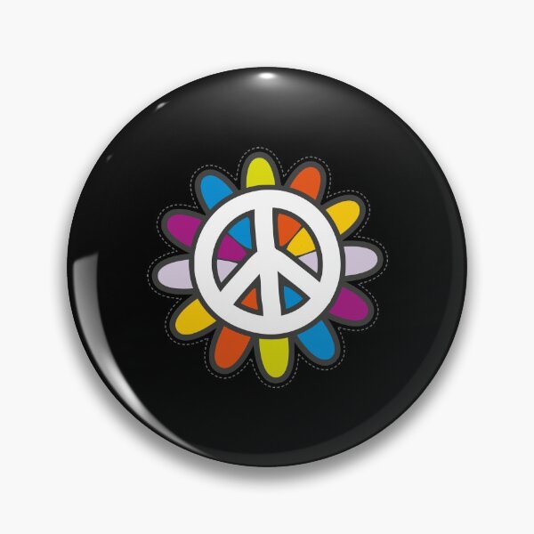 Item preview, Peace Sign Flower designed and sold by WilliamsonMedia.