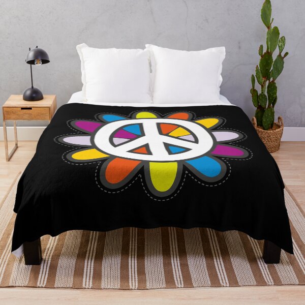 Item preview, Peace Sign Flower designed and sold by WilliamsonMedia.