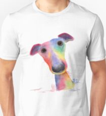 WHiPPeT GReYHouND DOG 'HANK' BY SHIRLEY MACARTHUR Unisex T-Shirt