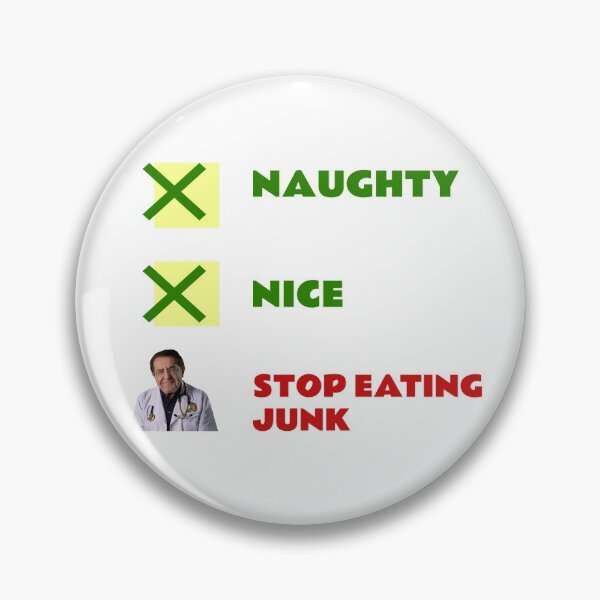 Item preview, Dr Now ORIGINLAL, Stop Eating junk, Doctor Now Christmas designed and sold by avit1.