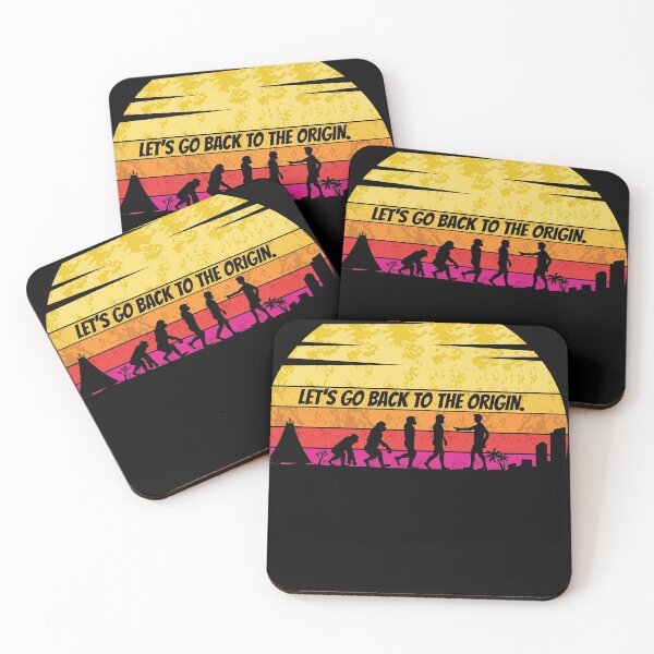 Item preview, Funny Hiking Camping - Let's Go Back To The Origin  designed and sold by HURLEYS.