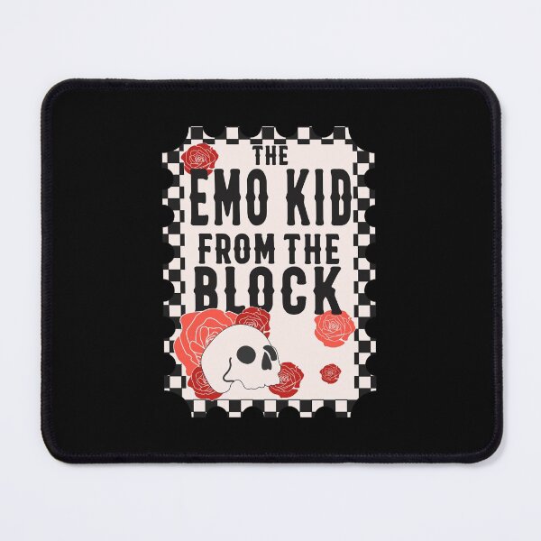 Item preview, The Emo Kid From The Block Skull designed and sold by racharanha.