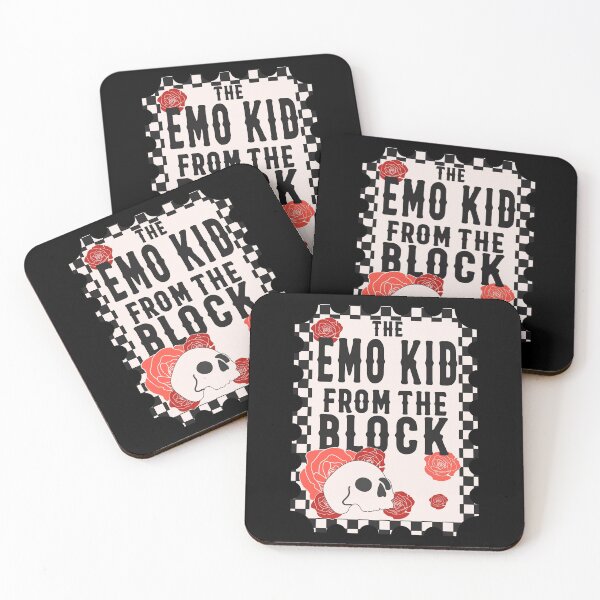 Item preview, The Emo Kid From The Block Skull designed and sold by racharanha.