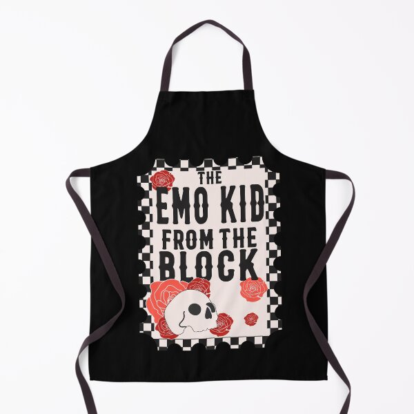 Item preview, The Emo Kid From The Block Skull designed and sold by racharanha.