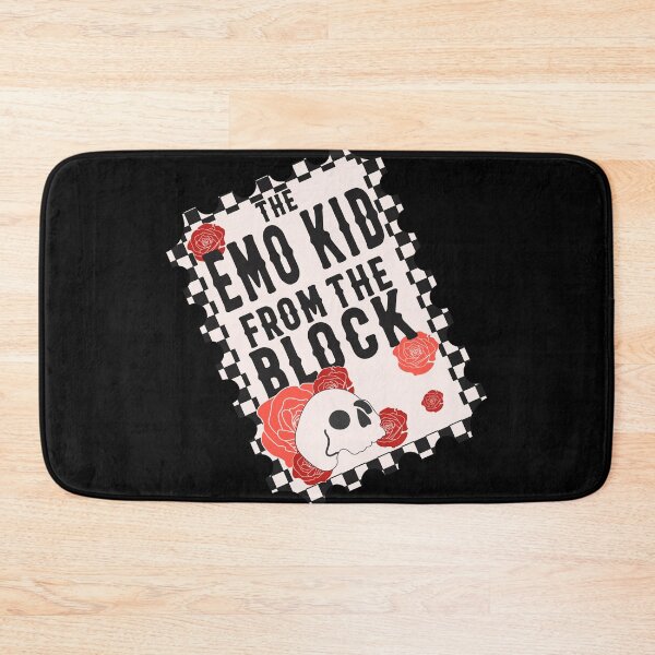 Item preview, The Emo Kid From The Block Skull designed and sold by racharanha.
