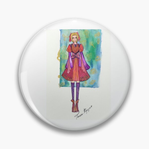 Artikelvorschau, Aquarell kleine Lolita / Tea Party Mode Illustration Fantasy-Thema entworfen und verkauft von tenkenryujin.