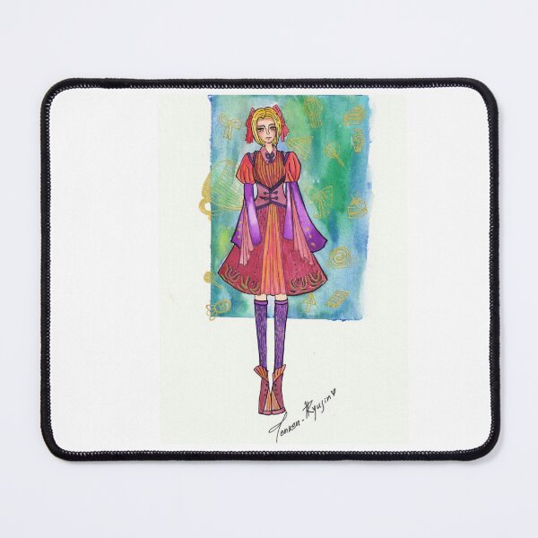Item preview, watercolor little lolita / tea party fashion Illustration fantasy theme  designed and sold by tenkenryujin.