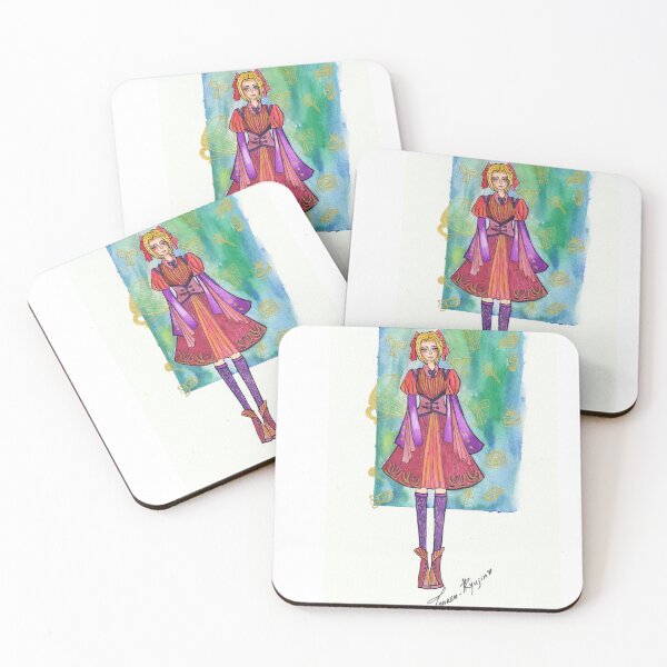 Artikelvorschau, Aquarell kleine Lolita / Tea Party Mode Illustration Fantasy-Thema entworfen und verkauft von tenkenryujin.